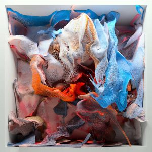 Refik Anadol, "Machine Hallucinations – Nature Dreams AI Data Sculpture 2021", Preis: 1,1 Millionen US-Dollar